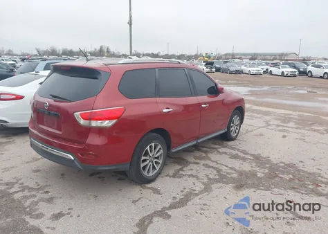 2013 Nissan Pathfinder Sv z USA, uszkodzony, nr VIN 5N1AR2MN7DC622364
